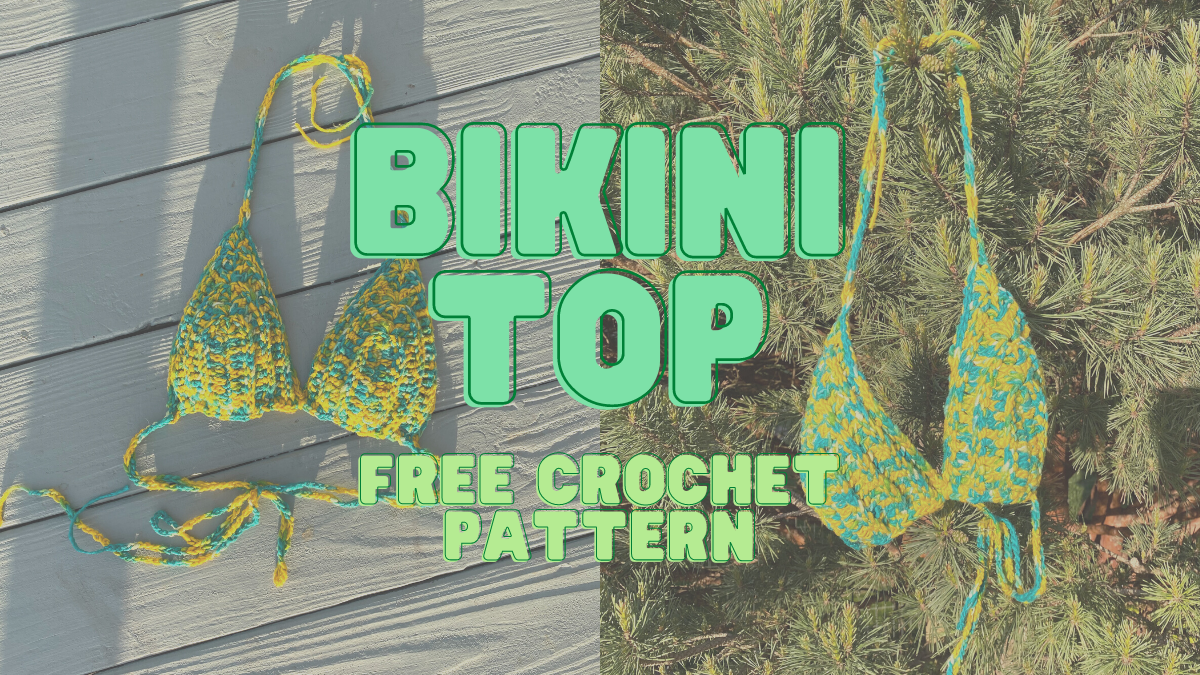 The Ridges Bikini Top Free Crochet Pattern