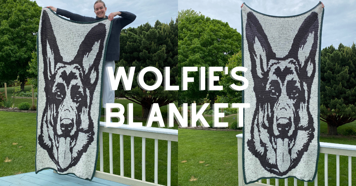 Wolfie’s Blanket – Free Crochet Recipe